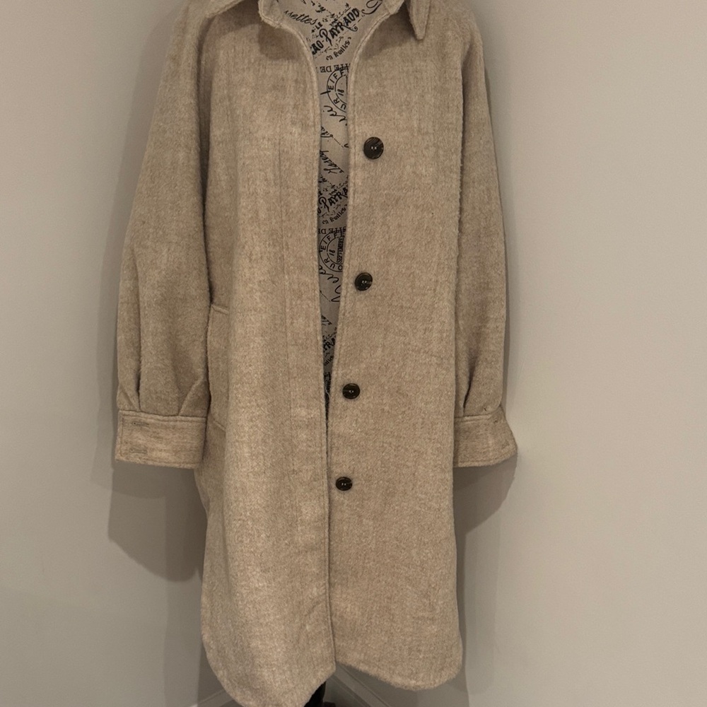 H&M Beige Long Coat